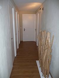 Pose de sol en parquet et de portes pour cette villa de Vitrolles