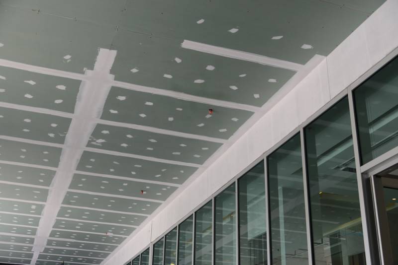 Pose des Faux Plafonds terminée