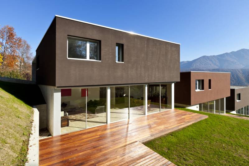 Extension d'une maison an béton